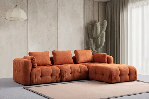 Coltar, Atelier del Sofa, 560ARE4135, Lemn de fag / PAL, Portocaliu