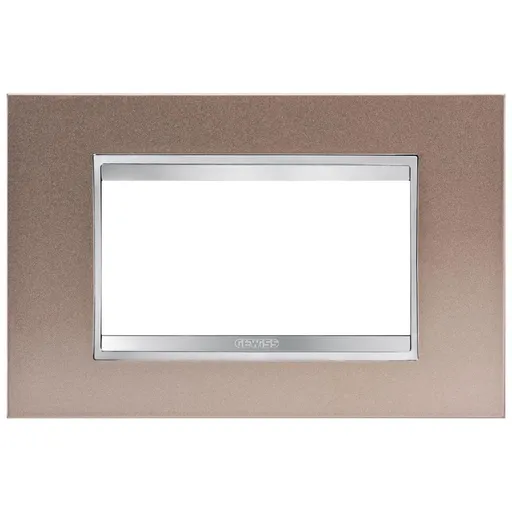 Rama ornament 4 module Gewiss Chorus Lux GW16204MP