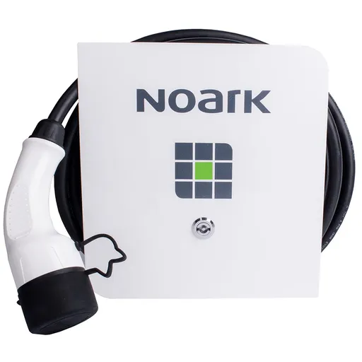 Statie incarcare autovehicule electric Ex9EV3 Tip2 cablu 5ml 22.1 KW 32A 400Vac montaj pe perete Noark 110505