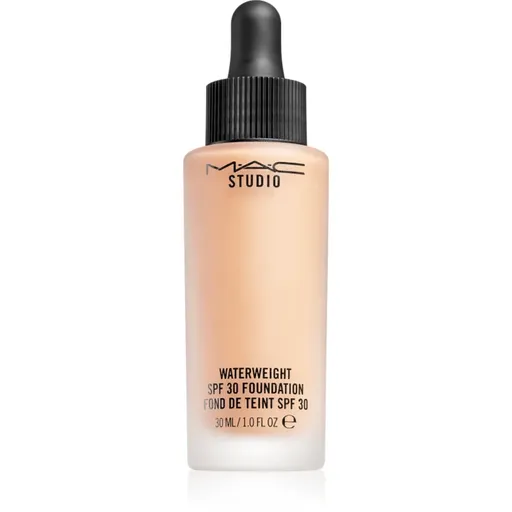MAC Cosmetics Studio Waterweight SPF 30 Foundation machiaj ușor de hidratare SPF 30 culoare NC 35 30 ml