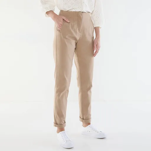 Pantaloni mamă cu talie înaltă care slăbește