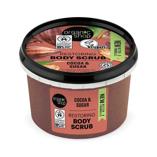 Organic Shop CorpPeeling pentru corp Organic Cocoa