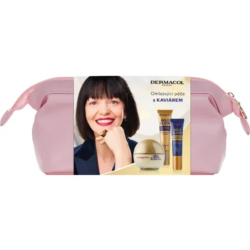 Dermacol Gold Elixir set cadou pentru ten matur