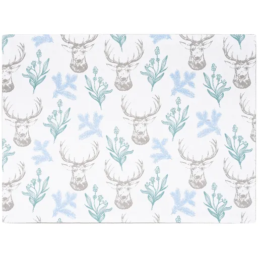 Set avantajos de naproane de masă de Crăciun Ren, 33 x 45 cm, 4 buc.
