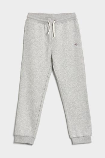 TEPLÁKY GANT SHIELD SWEATPANTS LIGHT GREY MELANGE