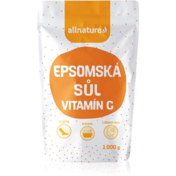 Allnature Epsom salt + vitamín C saruri de baie 1000 g