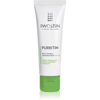 Iwostin Purritin crema de noapte pentru tenul gras, predispus la acnee 40 ml