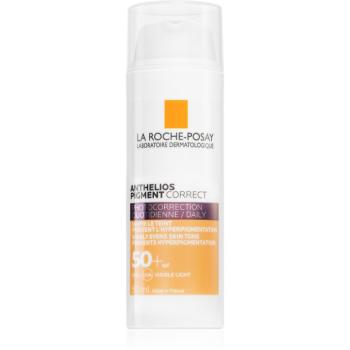 La Roche-Posay Anthelios crema protectiva impotriva petelor pigmentare SPF 50+ culoare Medium 50 ml