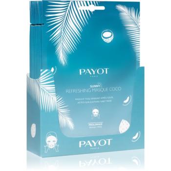 Payot Sunny Masque Après-Soleil Masca pentru fata cu efect catifelant si revigorant dupa expunerea la soare 10 buc