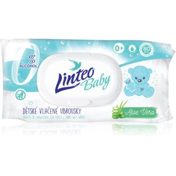 Linteo Baby Pure & Fresh servetele delicate pentru copii cu aloe vera 80 buc