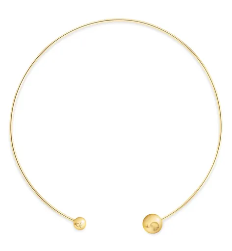 Calvin Klein Colier original deschis Sculptural Bubbles 35000785