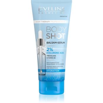 Eveline Cosmetics Body Shot 2% Hyaluronic Acid balsam profund hidratant pentru piele uscata 200 ml