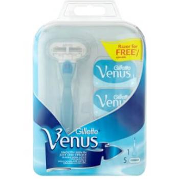 Gillette Capete de rezervă Venus 4 buc + aparat de ras Venus