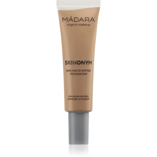MÁDARA Skinonym Semi-Matte Peptide machiaj persistent cu peptide culoare #60 Olive 30 ml
