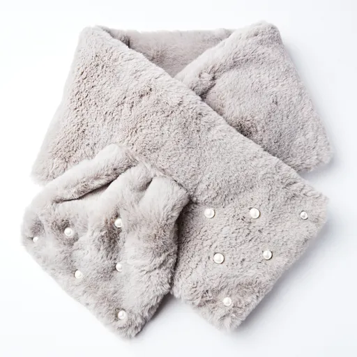 Guler din blană artificială