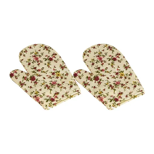 Mănușă de bucătărie Bellatex Trandafir roz, 28 x 18 cm, 2 buc