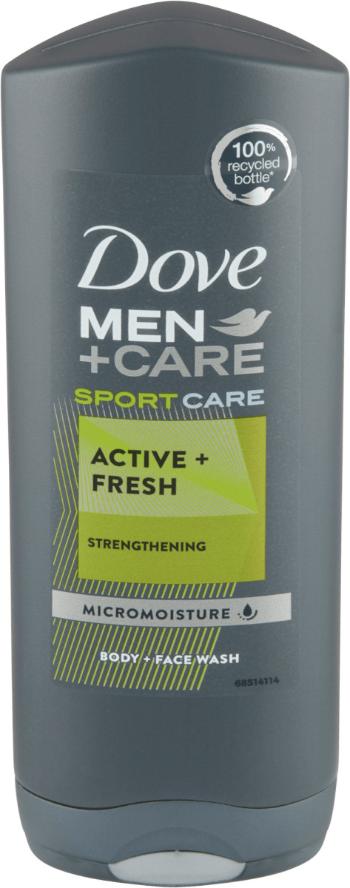 Dove Gel de duș revigorant pentru bărbați Sport Active Fresh Men + Care ( Body and Face Wash) 400 ml