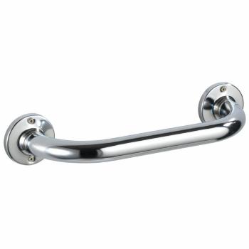 Bară de susținere pentru baie Wenko Basic inox, 31 x 9,5 cm