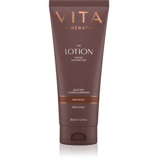Vita Liberata Tinted Tanning Lotion lotiune autobronzanta culoare Dark 200 ml