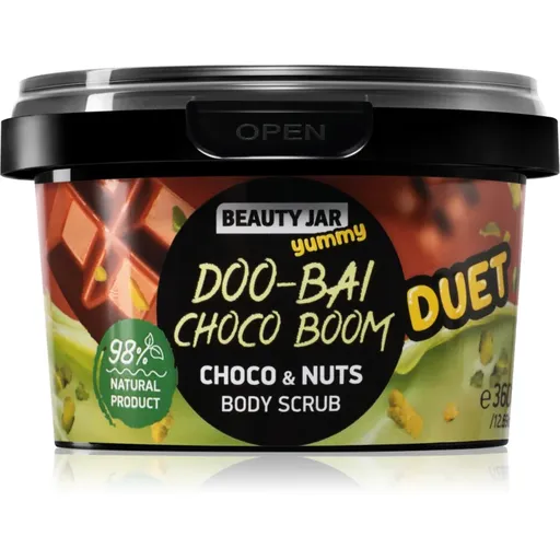 Beauty Jar Yummy Doo-Bai Choco Boom exfoliant delicat pentru corp 360 g