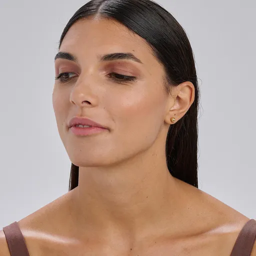 Brosway Cercei minimaliști placați cu aur Essential BNL11 0,6 cm