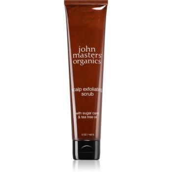 John Masters Organics Scalp Exfoliating Scrub with Sugar Cane & Tae Tree Oil exfoliant de curățare pentru scalp 142 g