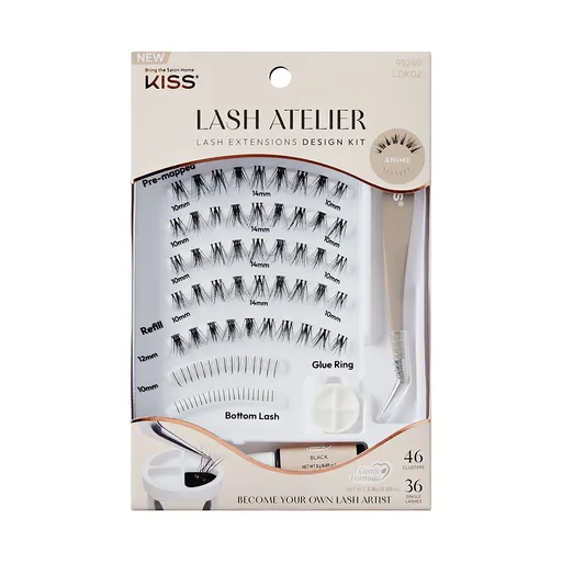 KISS Set de gene false Lash Atelier Design 02
