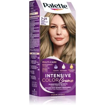 Schwarzkopf Palette Intensive Color Creme Culoare permanenta pentru par culoare Medium Ash Blonde 7-21 1 buc