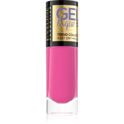 Eveline Cosmetics 7 Days Gel Laque Nail Enamel gel de unghii fara utilizarea UV sau lampa LED culoare 166 8 ml