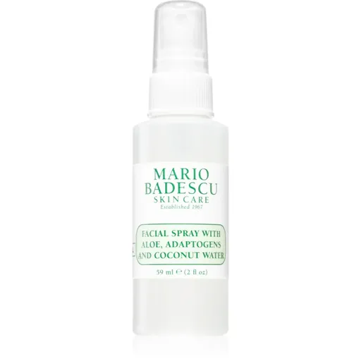 Mario Badescu Facial Spray with Aloe, Adaptogens and Coconut Water ceață înviorătoare pentru ten normal spre uscat 59 ml