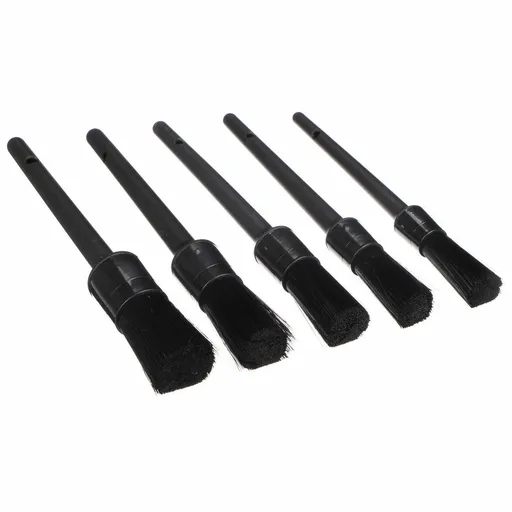 Set perii de precizie dure Sixtol pentru curățare mașinilor CAR DETAILING 5 HARD, 5 buc
