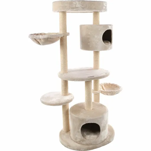 Flamingo Scărpinător pentru pisici INGA, bej, 103 x 50 x 142 cm