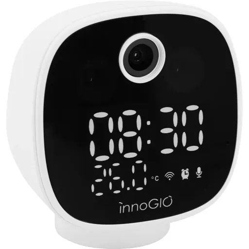 innoGIO GIOSafety Smart Clock cameră Smart Wi-fi pentru locuință 1 buc