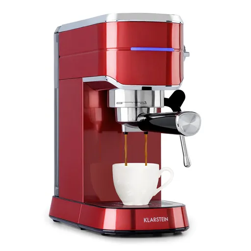 Klarstein Futura, espressor, 20 bar, 1450 W, 1,25 l, oțel inoxidabil