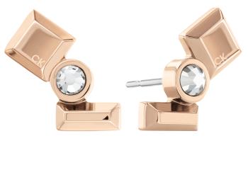 Calvin Klein Cercei minunați din bronz cu cristale 35000236