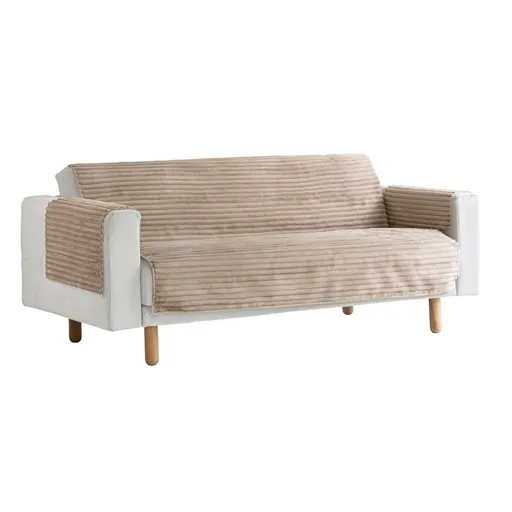 Pătură antiderapantă cu nervuri din pluș