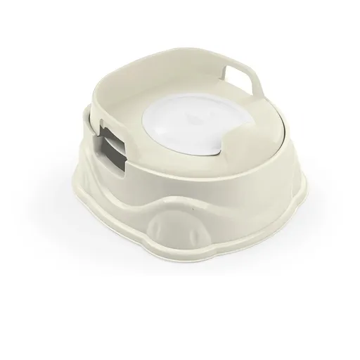 Dolu 3v1 oliță, scaun pentru toaletă, scaun, bej,20 x 34,5 x 37 cm, bej