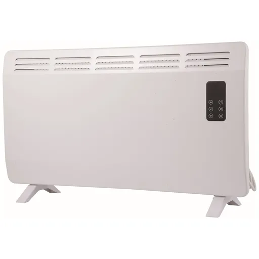 Convector electric Oliver Voltz OV51974D, 2400W, Telecomanda, Wi-Fi, Aplicatie Tuya, Alb