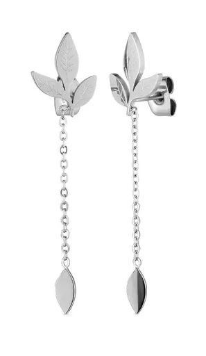 Vuch Cercei suspendați eleganți din oțel Gleam Silver