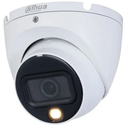 Camera HDCVI Dahua HAC-HDW1200TLM-IL-A-0280B-S6, 2MP, lentila 2.8mm, Smart Dual Light 20m, microfon, IP67