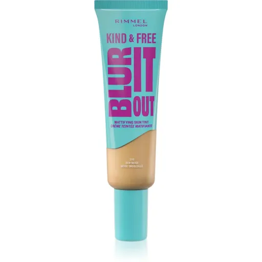 Rimmel Kind & Free Blur It Out machiaj ușor de hidratare culoare 250 Sun Beige 30 ml