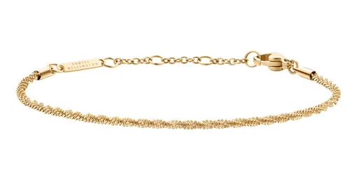 Daniel Wellington Brățară placată cu aur și design răsucit Elan DW00400560