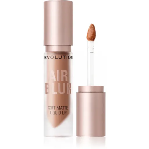 Makeup Revolution Air Blur Liquid Lipstick ruj lichid mat, cu textură lejeră culoare Hazy 3.5 ml