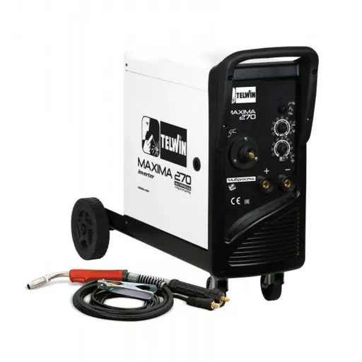 Aparat de Sudura Telwin tip MIG-MAG / FLUX / MMA / TIG DC-LIFT - Maxima 270