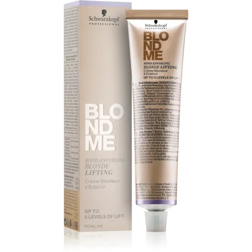 Schwarzkopf Professional Blondme Lifting crema decoloranta pentru par blond culoare Steel Blue 60 ml