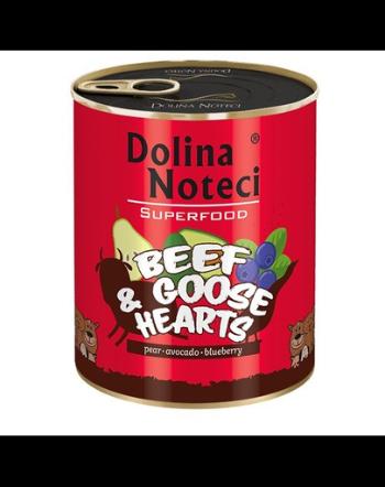 DOLINA NOTECI Premium SuperFood inimi de vită și gâscă 800 g