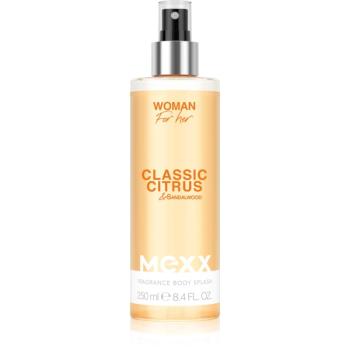 Mexx Woman Classic Citrus & Sandalwood New spray de corp racoritor pentru femei 250 ml