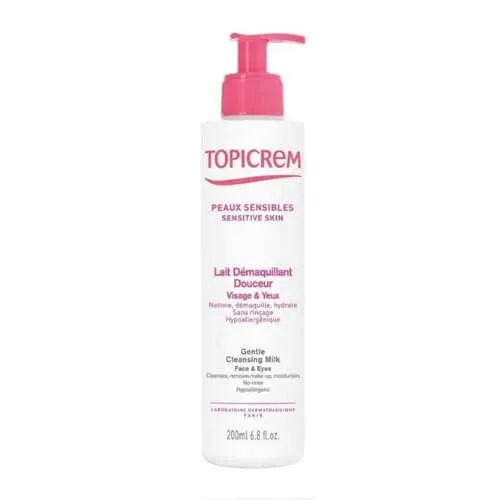 Topicrem Lapte demachiant pentru pielea uscată si sensibilă (Gentle Cleansing Milk) 200 ml