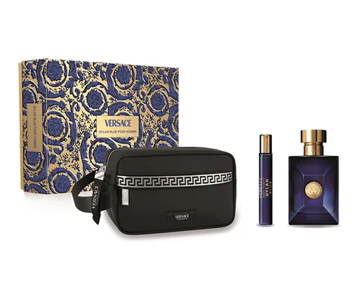 Versace Versace Pour Homme Dylan Blue - EDT 100 ml + EDT 10 ml + geantă cosmetică