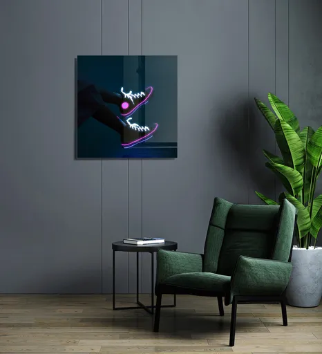 Tablou decorativ, 1381, Dimensiune: 60 x 60 cm, Multicolor